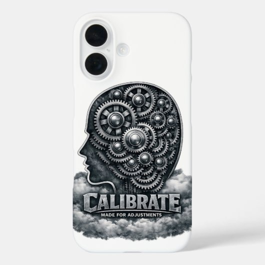 KalibreerGeest Case-Mate iPhone Case (Achterkant)
