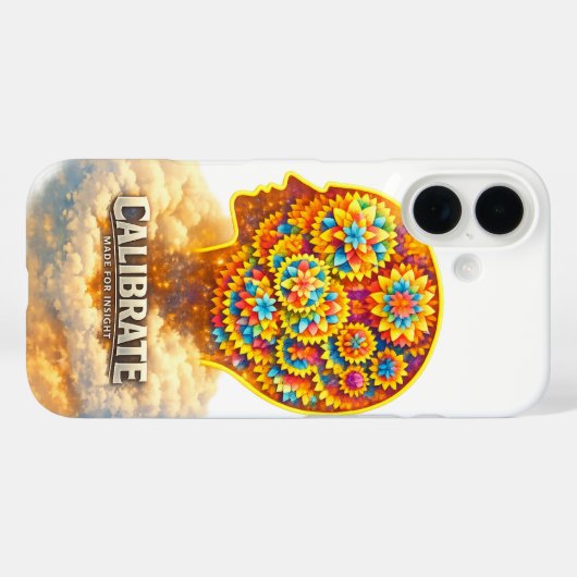 KalibreerGeest Case-Mate iPhone Case (Achterkant (horizontaal))
