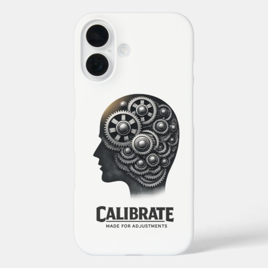 KalibreerGeest Case-Mate iPhone Case (Achterkant)