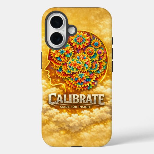 KalibreerGeest Case-Mate iPhone Case (Achterkant)