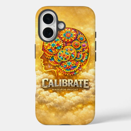 KalibreerGeest Case-Mate iPhone Case (Achterkant)