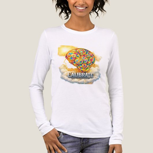 KalibreerGeest Tri-Blend Shirt (Voorkant volledig)