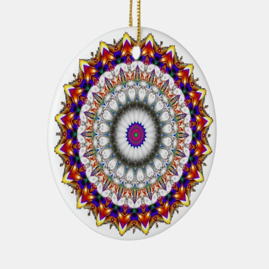 "KaliFract0030" Keramisch Ornament (Rechts)