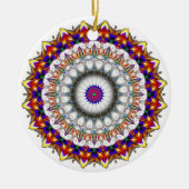 "KaliFract0030" Keramisch Ornament (Voorkant)