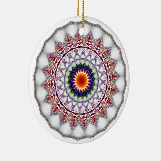 "KaliFract0062" Keramisch Ornament (Rechts)