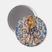 Kalila Belly Dancer Magnet (Voorkant / Achterkant)