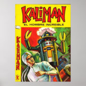 KALIMAN VS ROBOT POSTER (Voorkant)