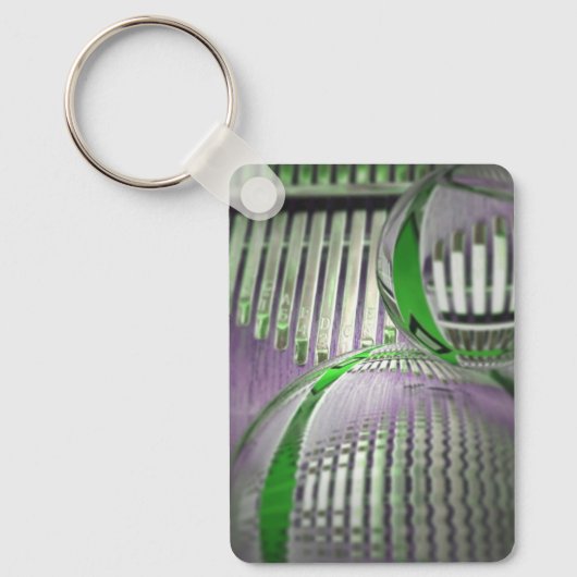 Kalimba Bubbles Sleutelhanger (Voorkant)
