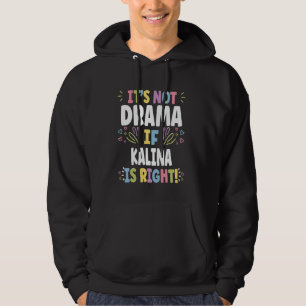 KALINA Gepersonaliseerd Damescadeau Aangepast KALI Hoodie