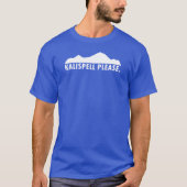 Kalispell Montana Alsjeblieft T-shirt (Voorkant)