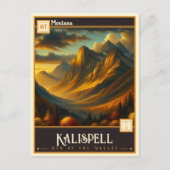 Kalispell, Montana |  Briefkaart (Voorkant)