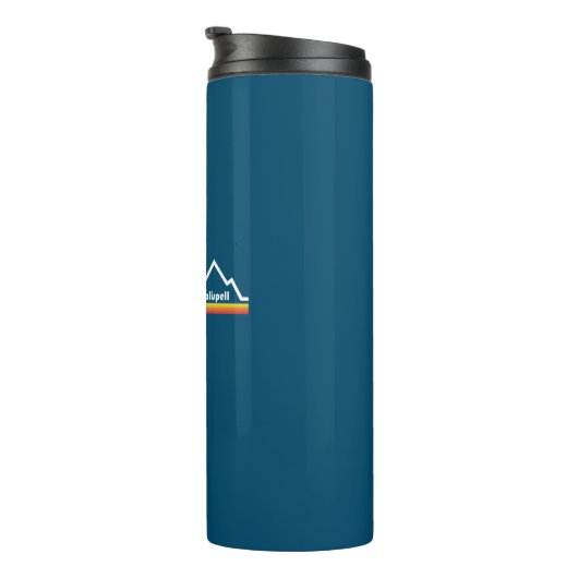 Kalispell Montana Thermosbeker (Geroteerd rechts)