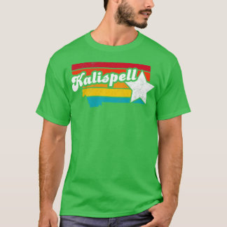 Kalispell Montana  Verdrietig Souvenir 2 T-shirt