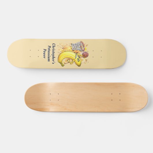 Kalium Powered Slam Dunk Banaan  Persoonlijk Skateboard (Horizontaal)