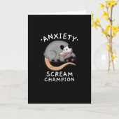 KALIUMANXIETY SCREAM CHAMPION KAART (Gele Bloem)