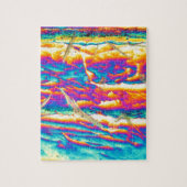 Kaliumhydroxide onder microscoop legpuzzel (Verticaal)