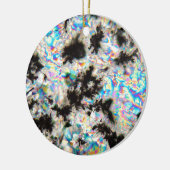 Kaliumsulfaat onder de microscoop keramisch ornament (Links)