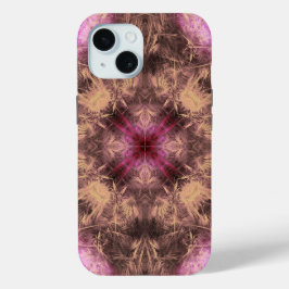 Kaliverse Elektrische Energie Fractale Kunst #9 iPhone 15 Case
