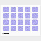 Kaliverse Vloeibare Fractal #01 Vierkante Sticker (Vel)