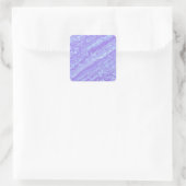 Kaliverse Vloeibare Fractal #01 Vierkante Sticker (Tas)