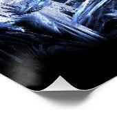 Kaliverse Vloeistof Fractal #01 Poster (Hoek)