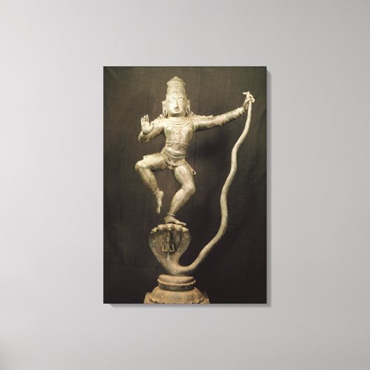 Kaliya Krishna Canvas Afdruk (Voorkant)