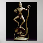 Kaliyakrishna, Chola, Tamil Nadu (brons) Poster (Voorkant)