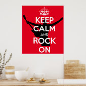 KALK BEWAREN EN KIJKEN AAN POSTER (Keuken)