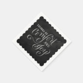 Kalk Board Drawn Tidings of Comfort and Joy Servet (Hoek)