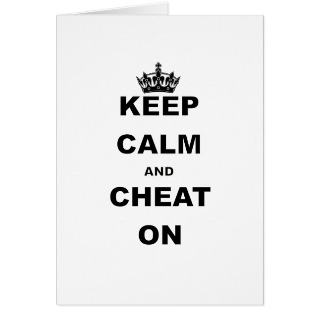 KALK EN CHEAT AAN HOUDEN (Voorkant)