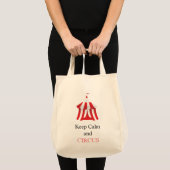 Kalk en Circus Bag bewaren Tote Bag (Voorkant (product))