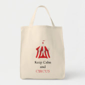 Kalk en Circus Bag bewaren Tote Bag (Voorkant)