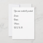 Kalk en Drink houden Kaart (Achterkant)