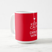 Kalk en Drink houden Koffiemok (Voorkant links)