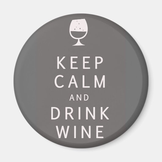 Kalk en Drink houden Magneet (Voorkant)