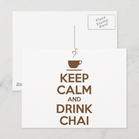 KALK- EN DRINK-KAI BEWAREN BRIEFKAART (Voorkant / Achterkant)