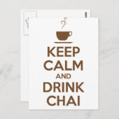 KALK- EN DRINK-KAI BEWAREN BRIEFKAART (Voorkant / Achterkant)