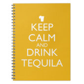 KALK EN DRINK TEQUILA BEWAREN NOTITIEBOEK (Voorkant)