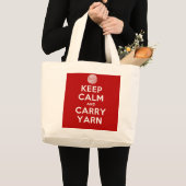 Kalk en droog houden grote tote bag (Voorkant (product))