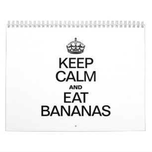 KALK EN EAT BANANEN HOUDEN KALENDER