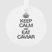 KALK EN EAT CAVIAR BEWAREN ORNAMENT (voorkant)