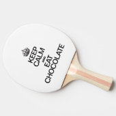 KALK EN EAT CHOCOLAAT BEWAREN TAFELTENNISBATJE (Zijkant)