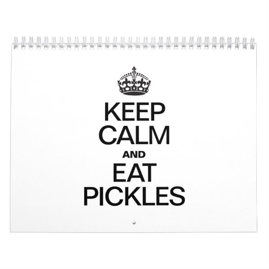 KALK- EN EAT-PICKLEN BEWAREN KALENDER (Hoes)