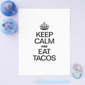 KALK EN EAT TACOS BEWAREN FLYER (Enkel)