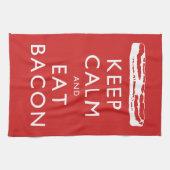 Kalk en eet bacteriën theedoek (Horizontaal)