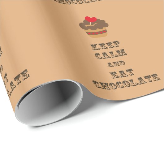 Kalk en eet chocolade cadeaupapier (Rol Hoek)