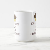 Kalk en eet chocolade koffiemok (Center)