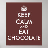 Kalk en eet Poster Sjabloon (Voorkant)