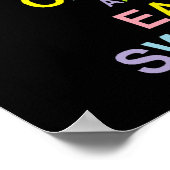 Kalk- en etenswaren houden poster (Hoek)