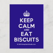 Kalk- en etsteenkoekjes briefkaart (Voorkant)